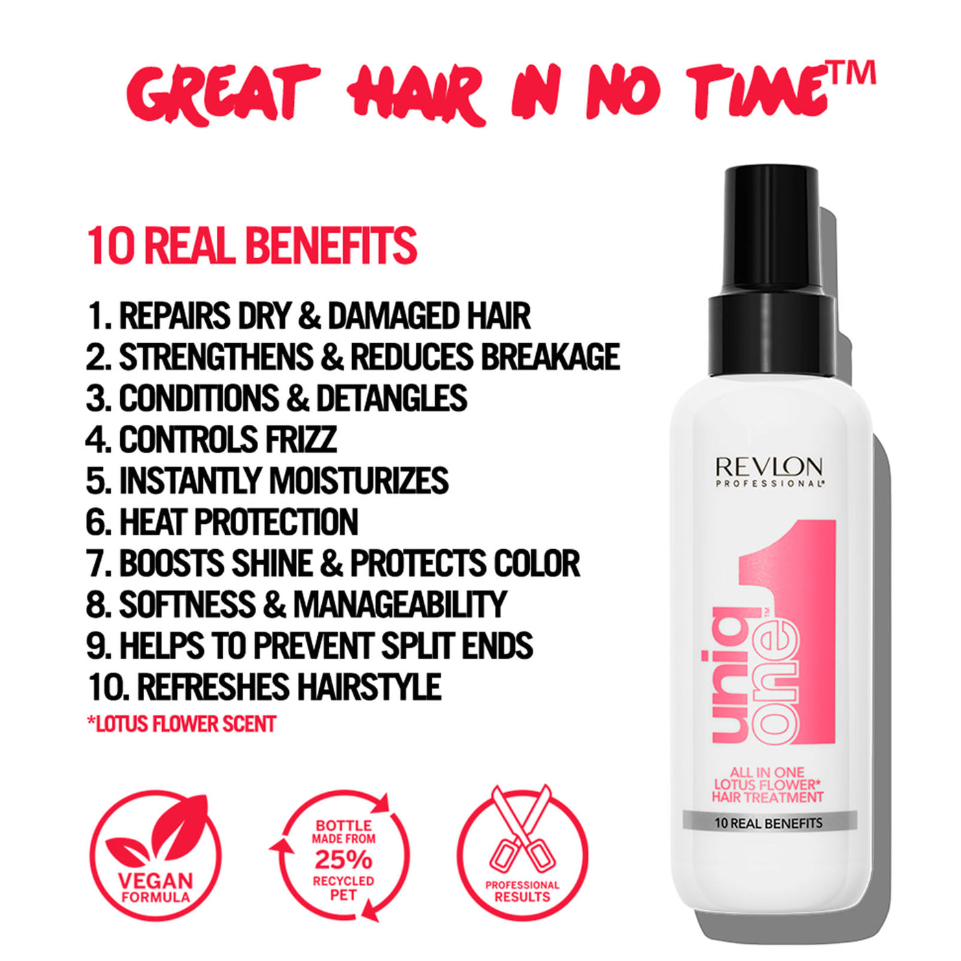 Uniqone™ Hair Treatment Lotus Flower Fragrance