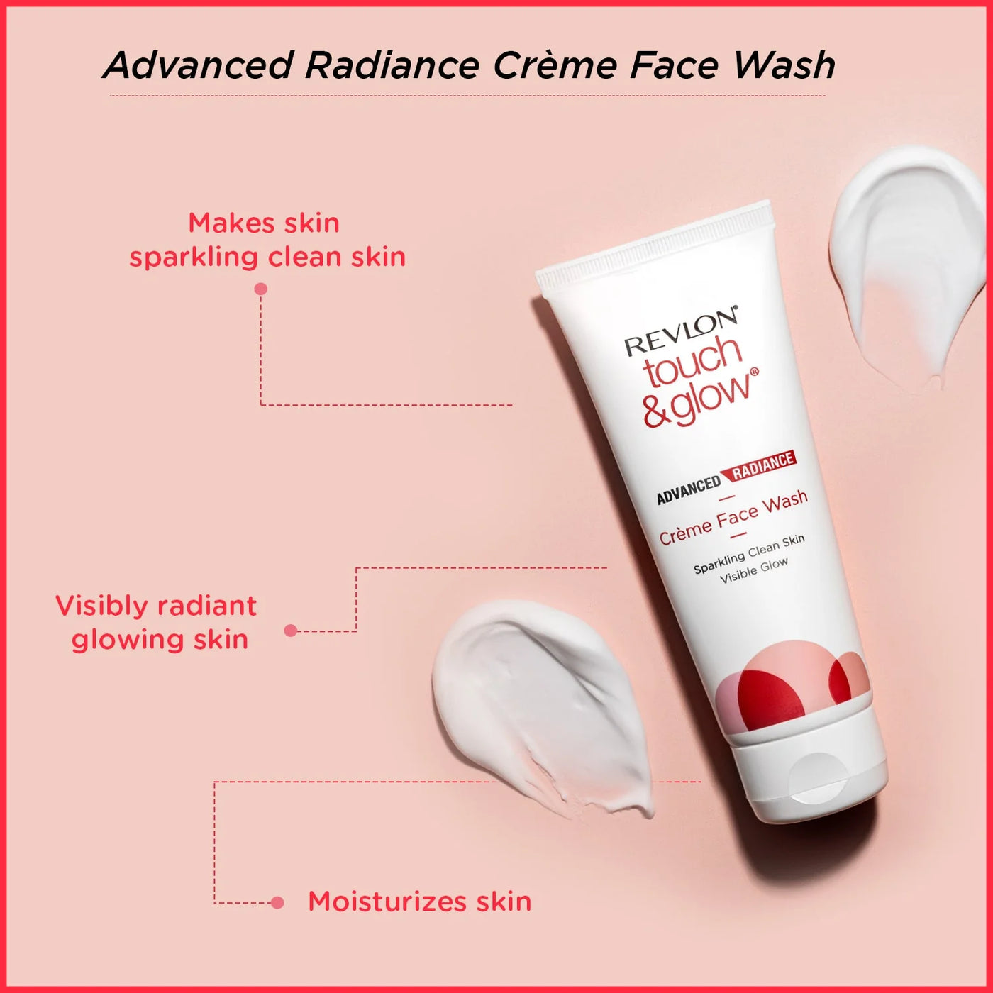 Top Speed Hair Color-Woman With Free Revlon Touch & Glow Advanced Radiance Cream Facewash