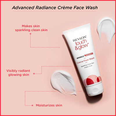 Revlon Touch & Glow Advanced Radiance Crème Face Wash