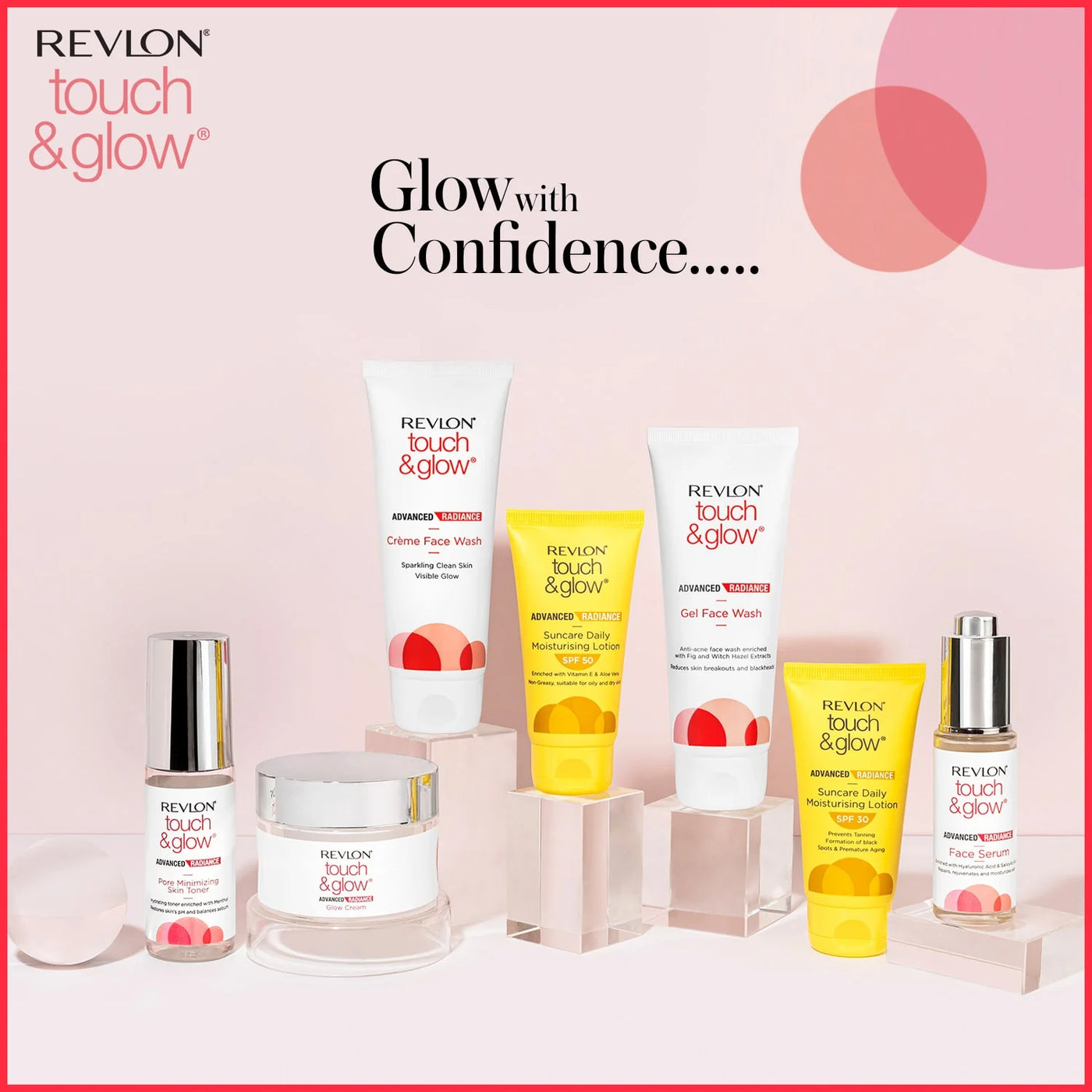 Top Speed Hair Color-Woman With Free Revlon Touch & Glow Advanced Radiance Cream Facewash