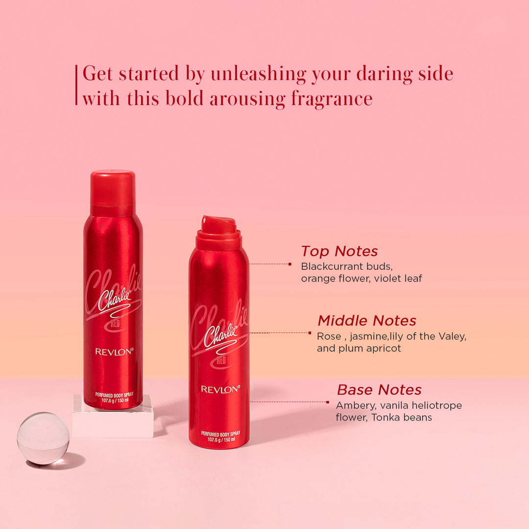 Charlie Red Perfumed Body Spray For Women Online In India – Revlon
