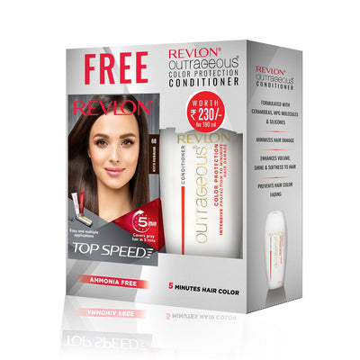 🎁 Revlon Top Speed Woman (with Outrageous Conditioner 190 ml) (Discount)