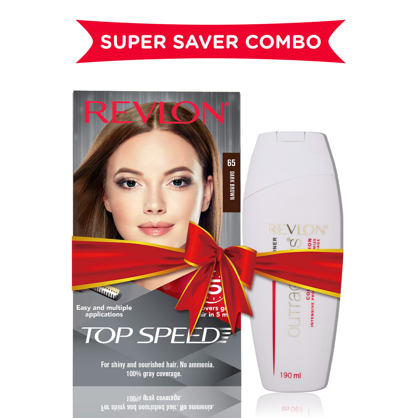 Revlon Top Speed Woman (with Outrageous Conditioner 190 ml)