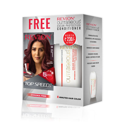 🎁 Revlon Top Speed Woman (with Outrageous Conditioner 190 ml) (Discount)