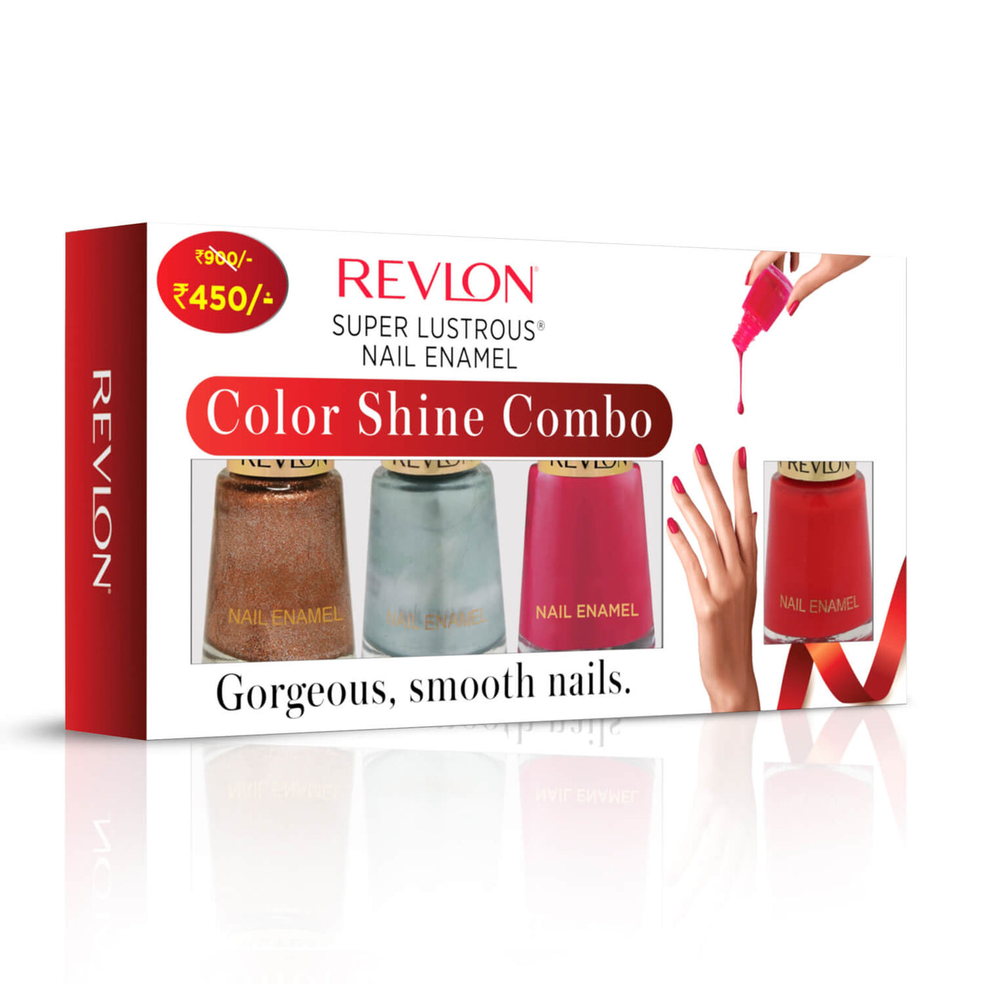 🎁 Revlon Super Lustrous Nail Enamel Color Shine Combo Buy 2 Get 2 (100% off)