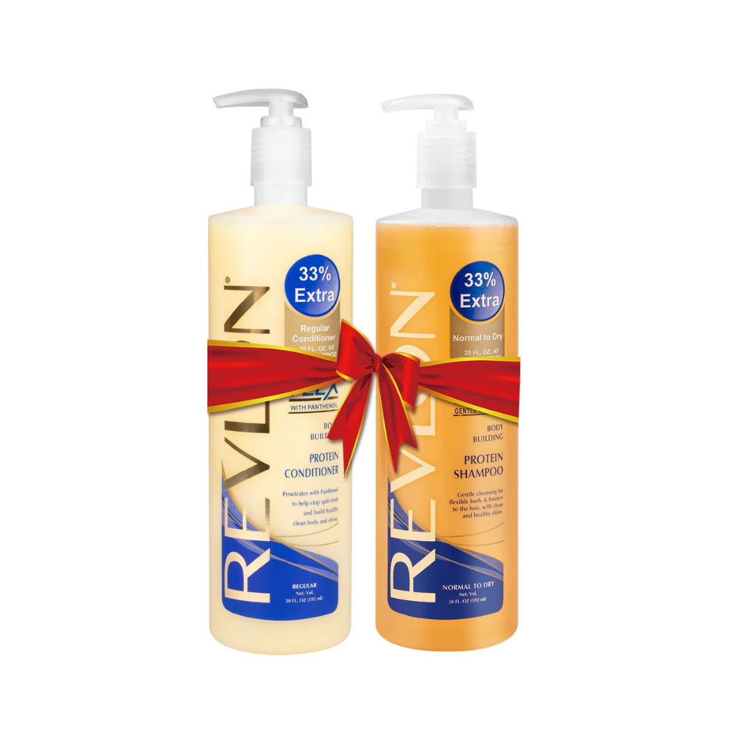FLEX Body Building Conditioner Regular + Shampoo Normal/Dry