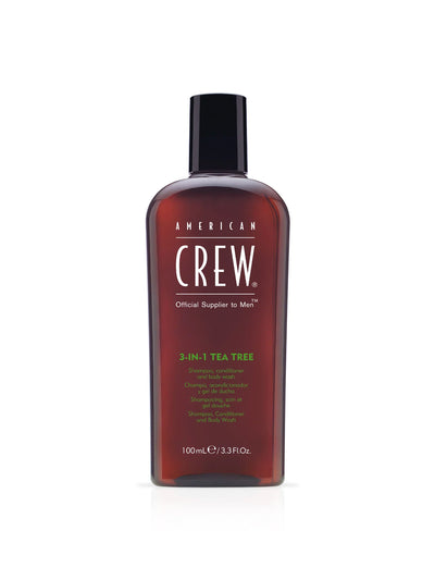 American Crew 3 In 1 Tea Tree (Bodywash, Shampoo and Conditioner)