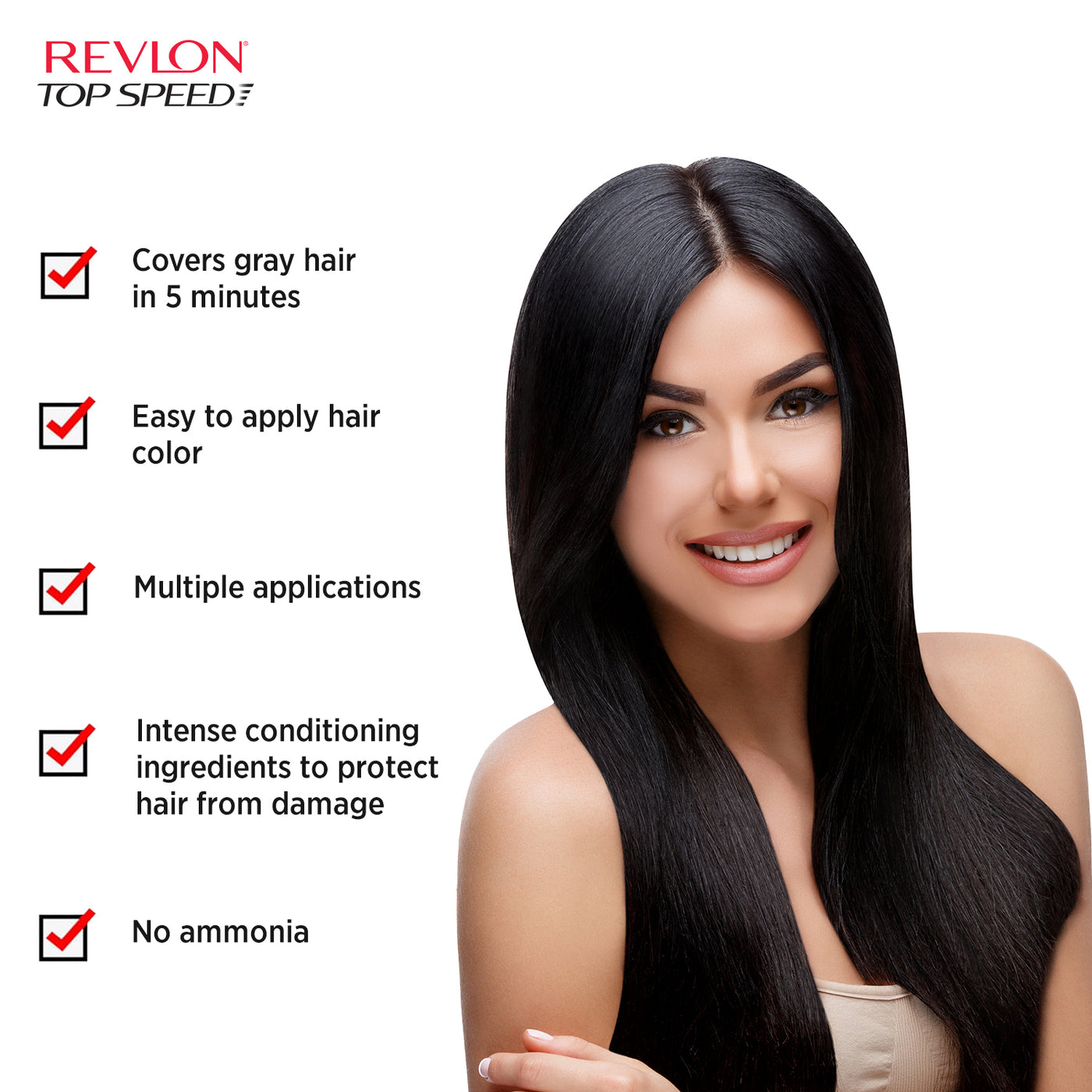 Revlon Top Speed Hair Color Small Pack for Women