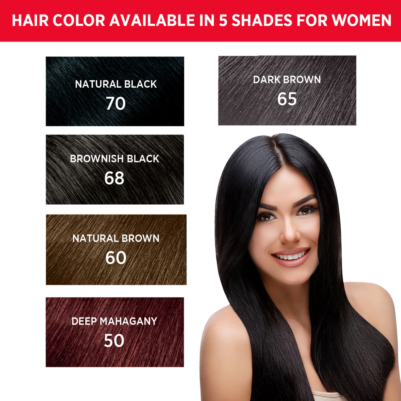 Top Speed Hair Color-Woman With Free Revlon Touch & Glow Advanced Radiance Cream Facewash