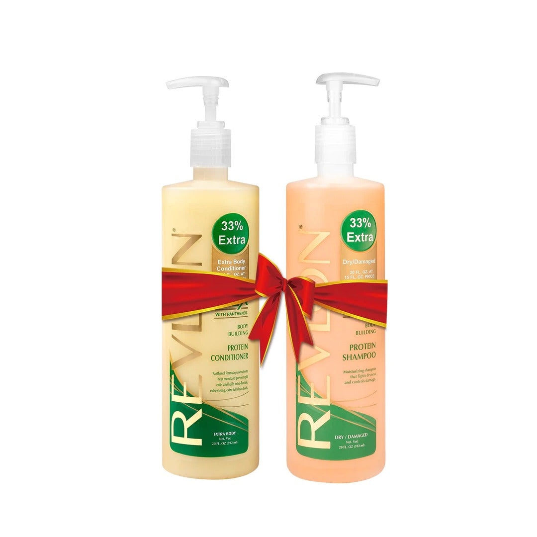 🎁 Revlon Protein Shampoo Dry/Damaged + Conditioner (Discount)
