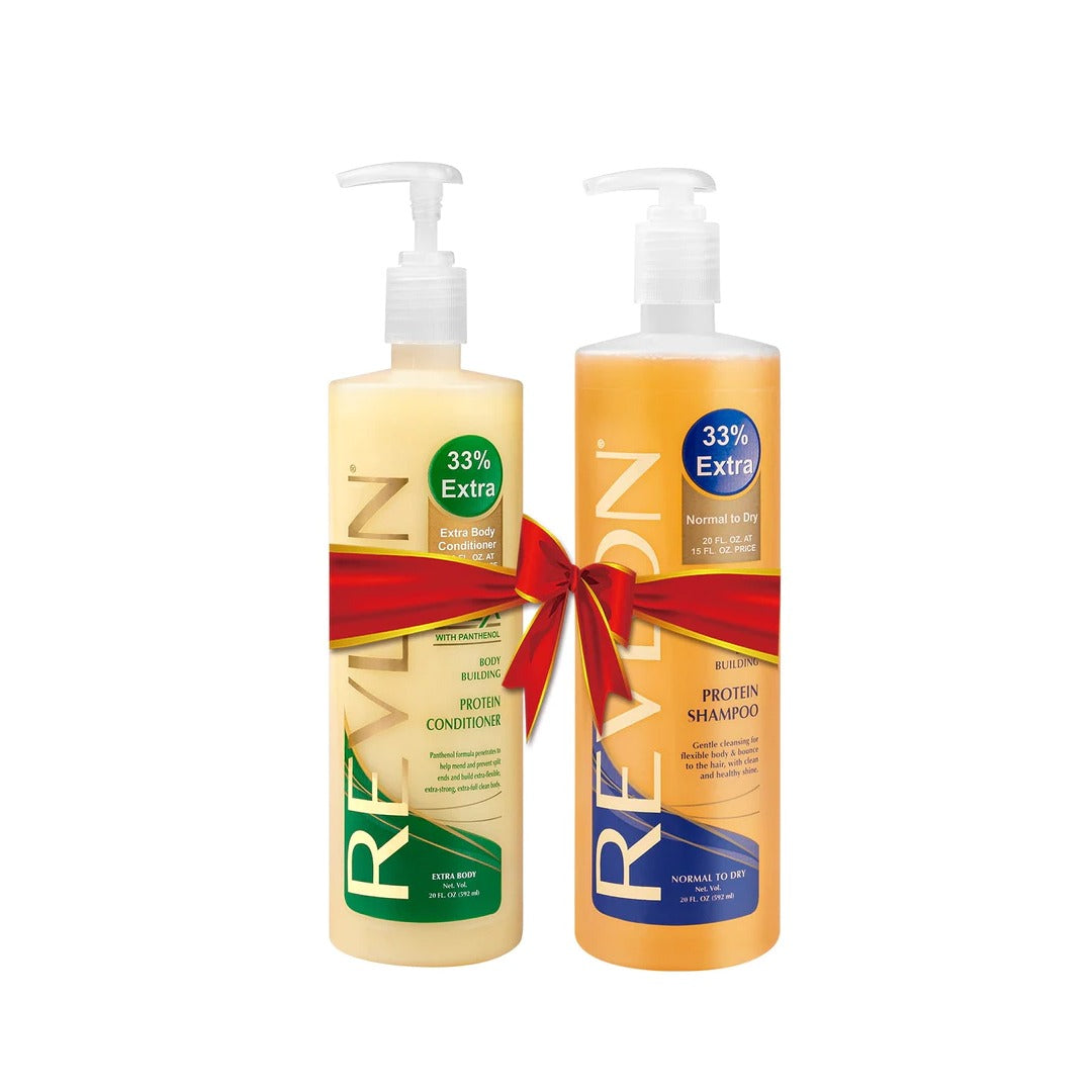 🎁 Revlon Protein Shampoo Dry/Damaged + Conditioner (Discount)