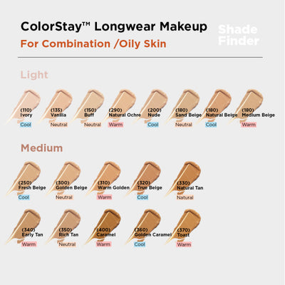 Revlon ColorStay™ Longwear Makeup for Combination/Oily Skin, SPF 15