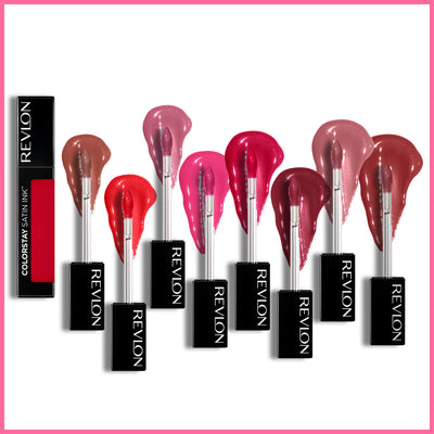 Revlon Colorstay Satin Ink Liquid Lip Color - Long-Lasting Luscious Lips Shades