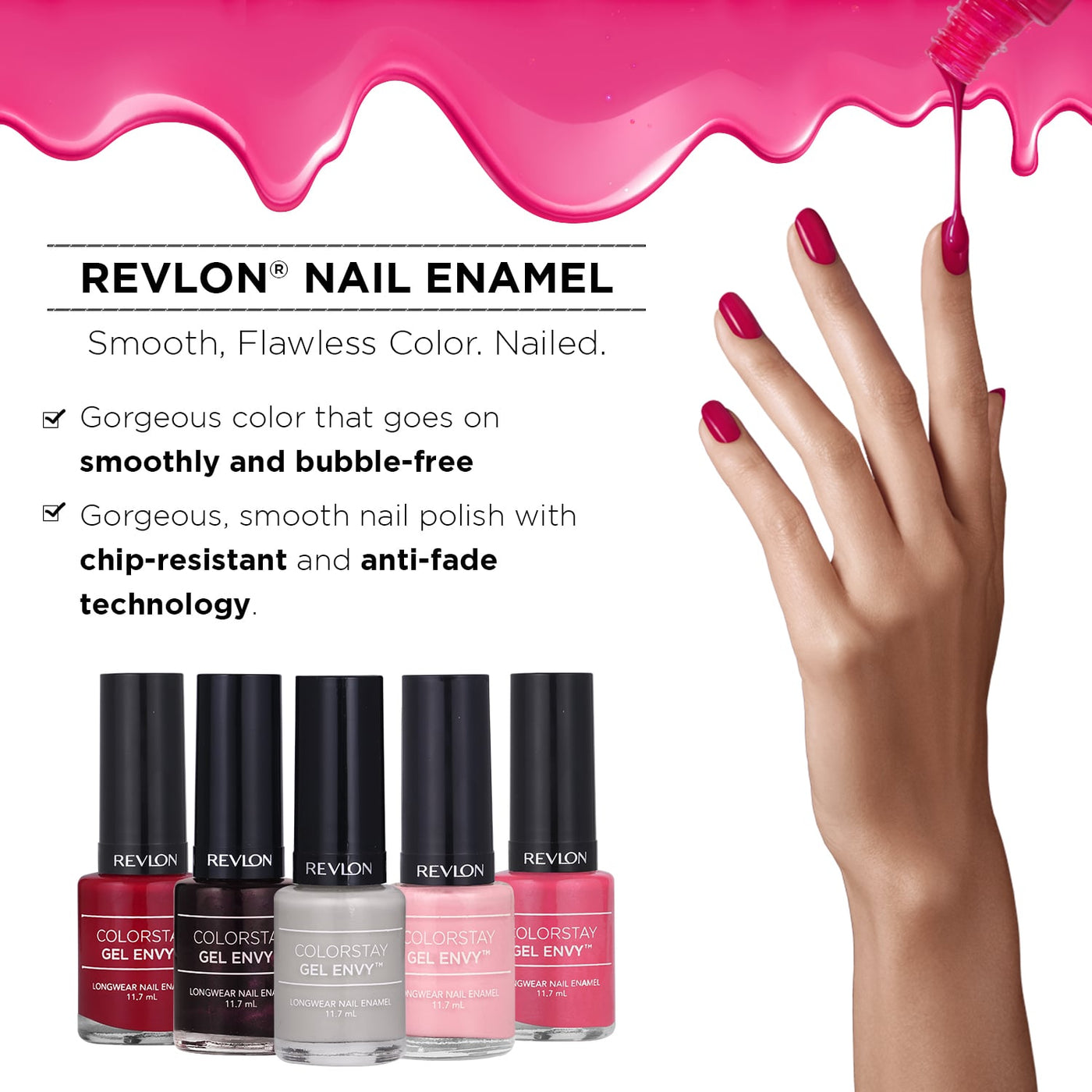 Buy knotty berry Nails for Women by REVLON Online | Ajio.com