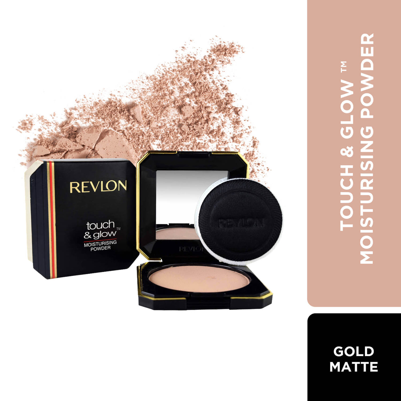 Revlon Beauty Essential Kit - (GOLD MATTE + BLACK KOHL KAJAL)
