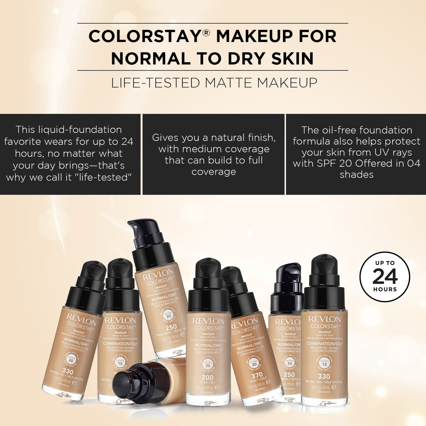 Revlon ColorStay Makeup for Oily to Combination Skin SPF 15