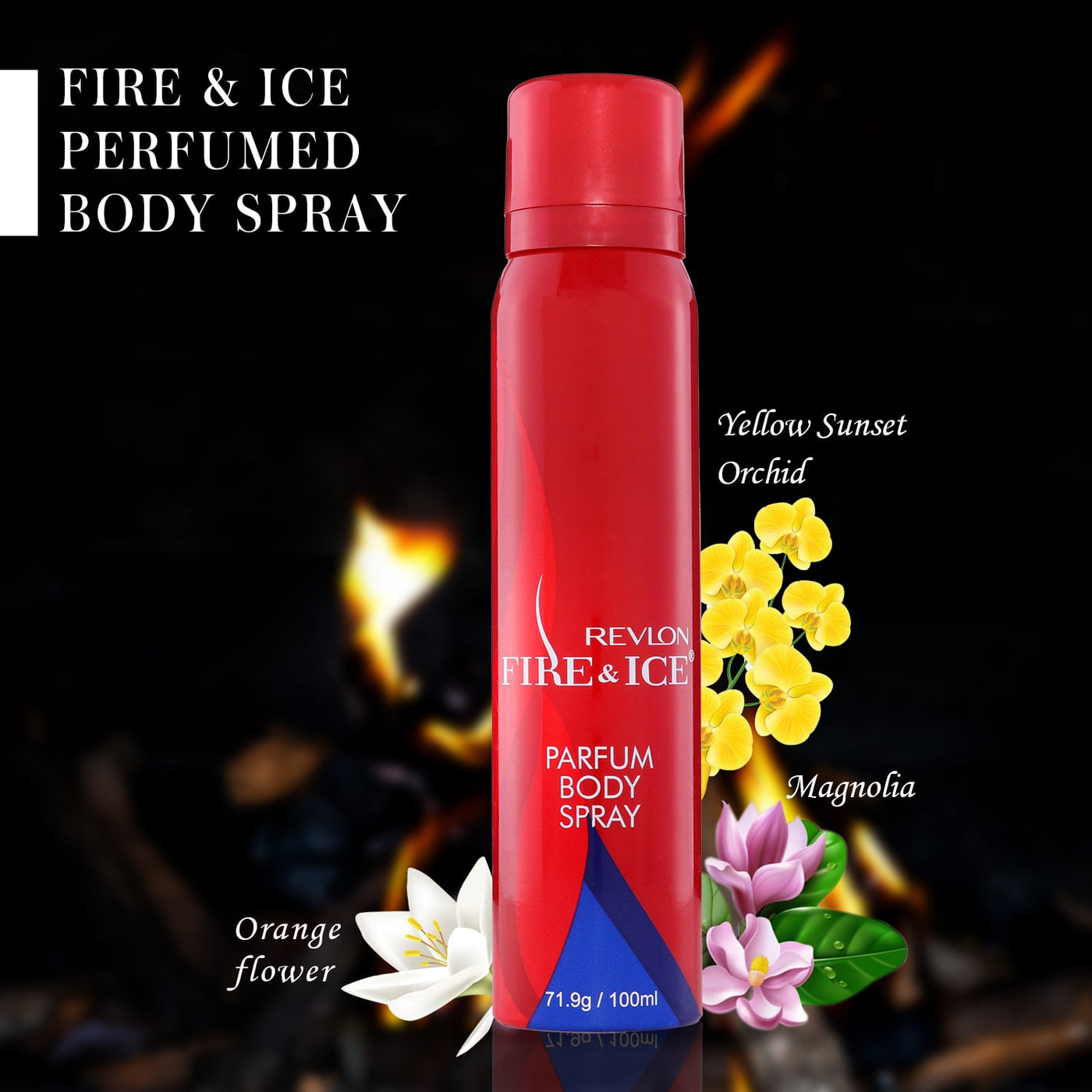 Revlon Fire & Ice Red Perfumed Body Spray