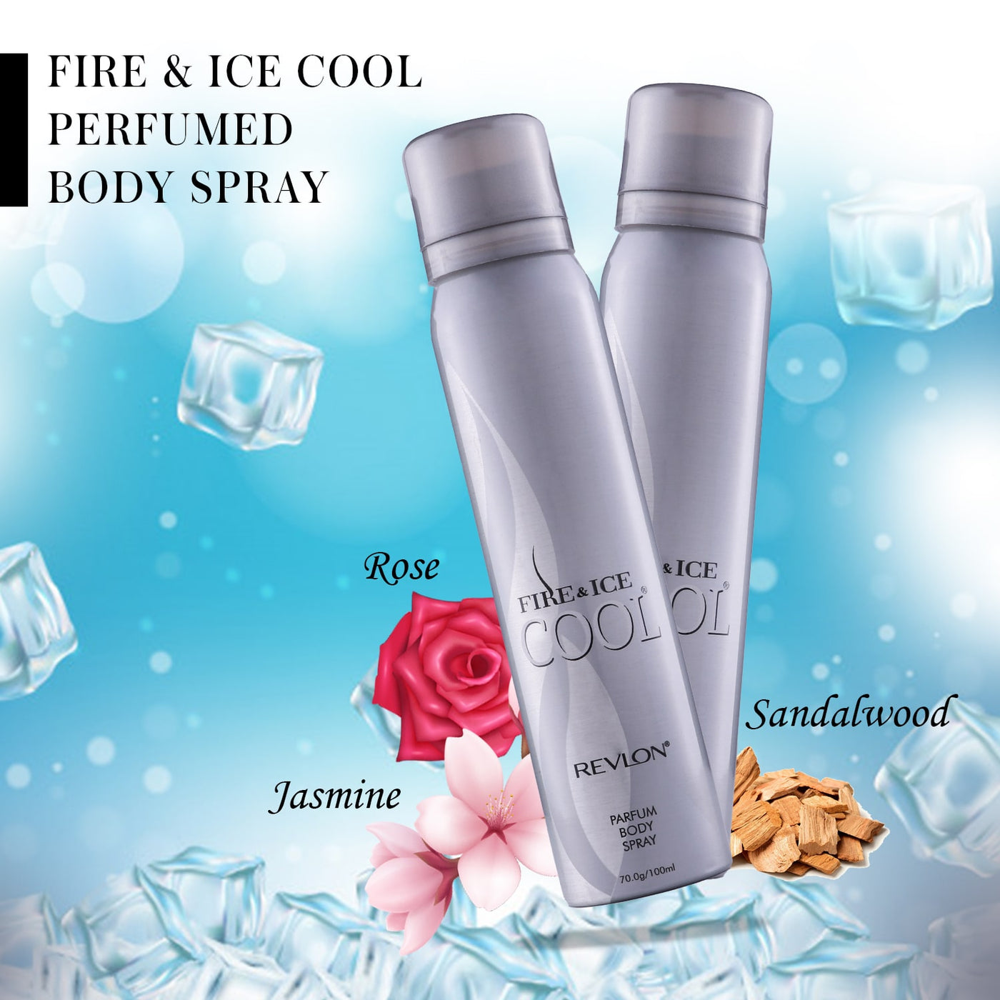 Revlon® Fire & Ice Cool® Perfumed Body Spray