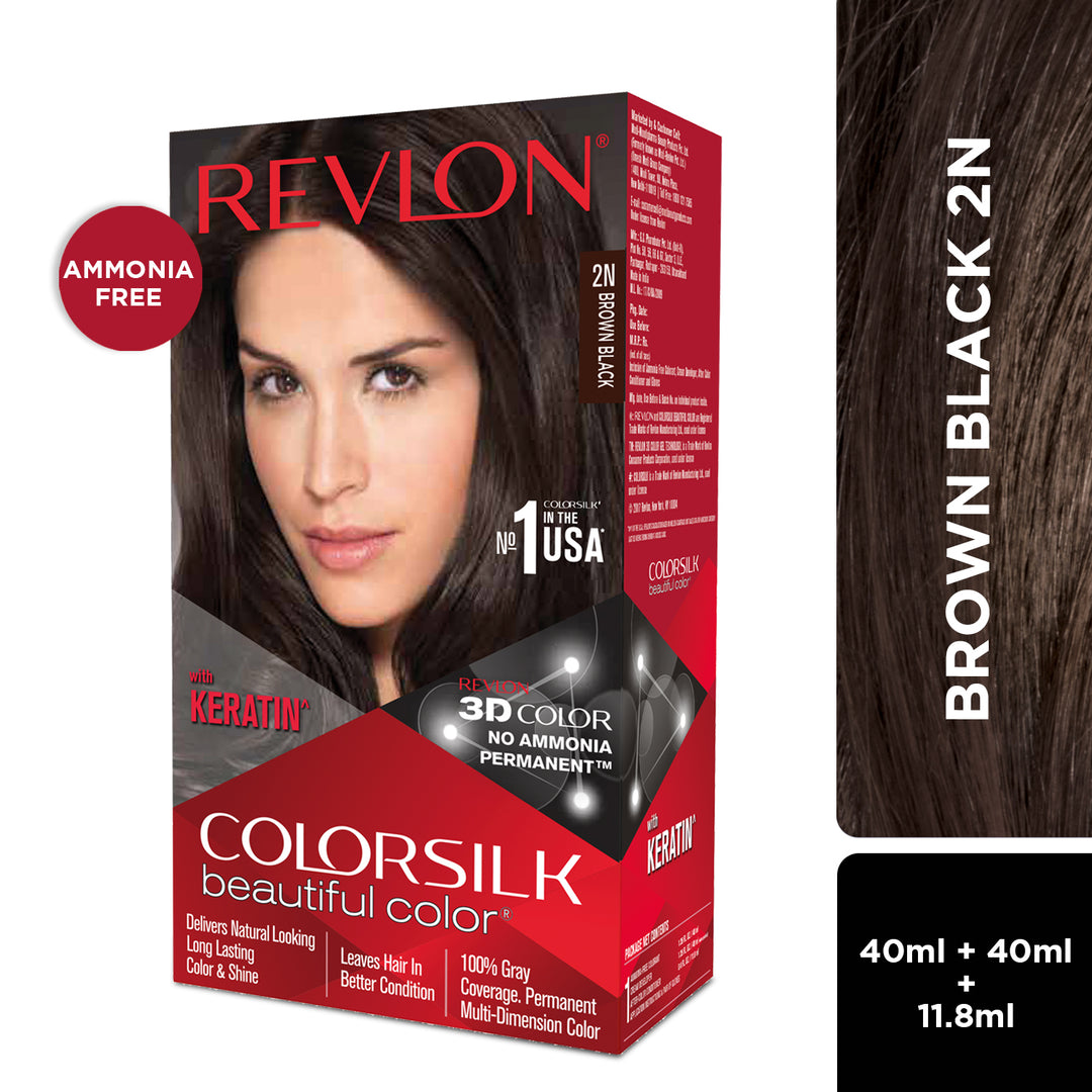 Revlon black hair dye hotsell