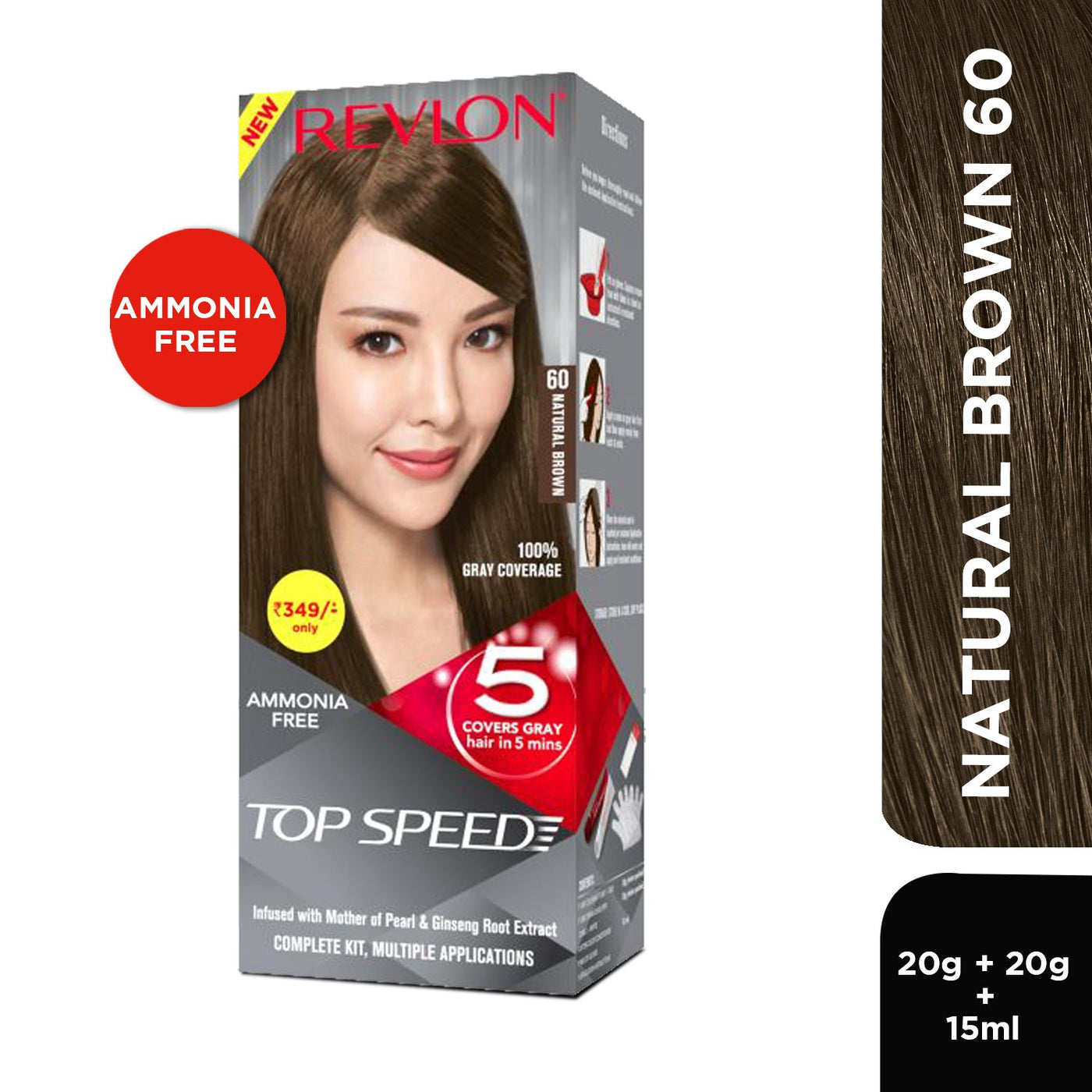Revlon Top Speed Hair Color Small Pack - Special Offer