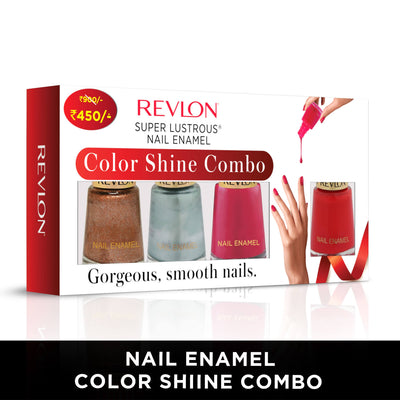 Revlon Super Lustrous Nail Enamel Color Shine Combo Buy 2 Get 2