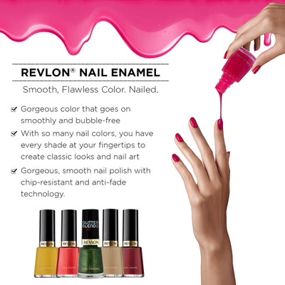Revlon Super Lustrous Nail Enamel Color Shine Combo Buy 2 Get 2 - Special Offer